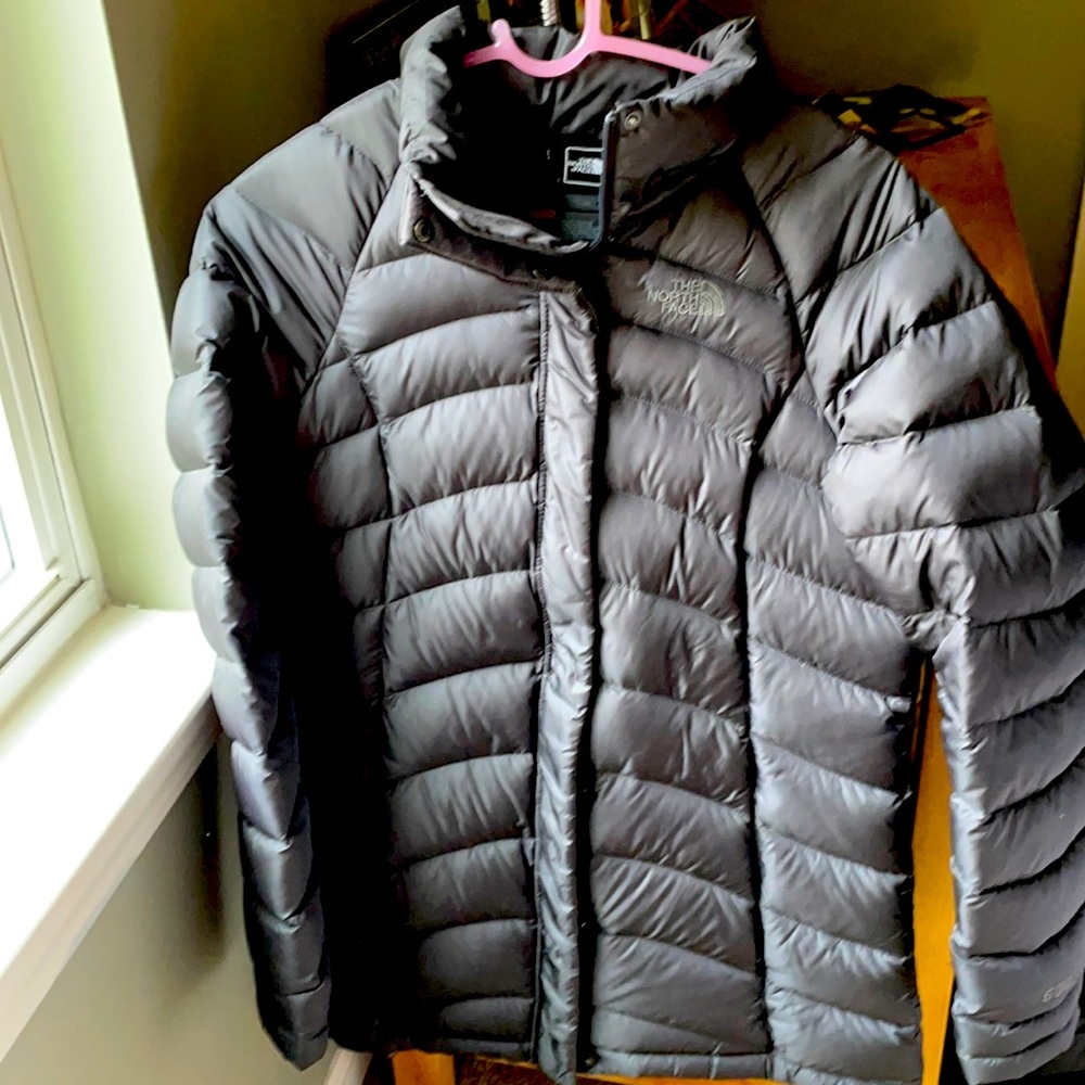 North face gun metal grey